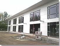 Steelwork, Cladding & Roof complete