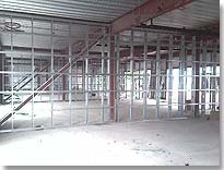 Steelwork, Cladding & Roof complete