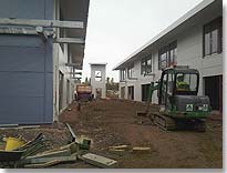 Steelwork, Cladding & Roof complete