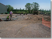 Groundworks, foundations & drainage works continue on site